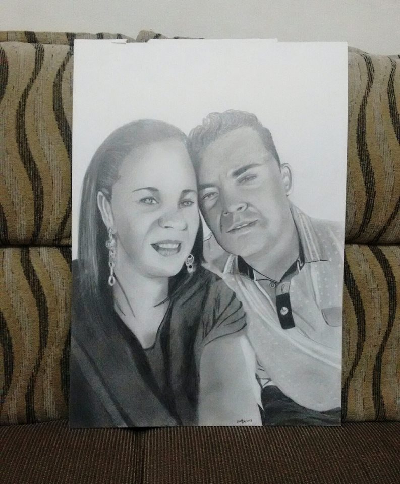 Desenho artisticos de retratos